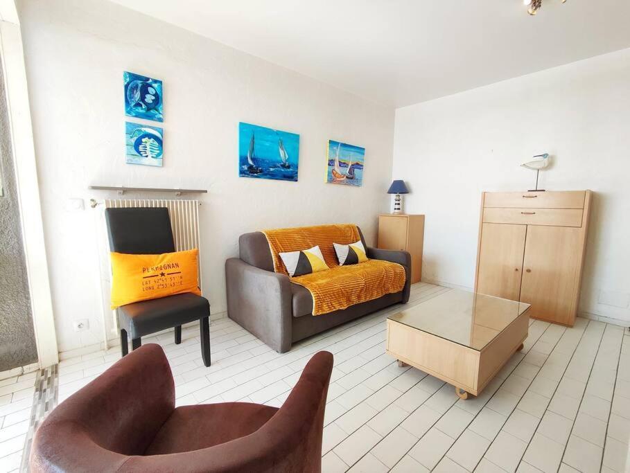 Magnifique Vue Mer Avec Une Chambre - Nouria 55 - Canet-en-Roussillon Εξωτερικό φωτογραφία